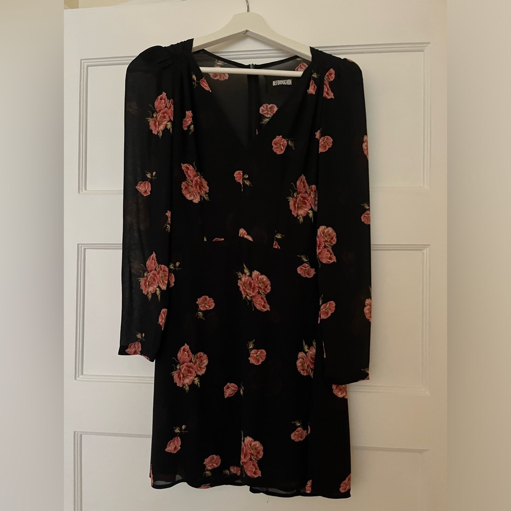 Reformation Floral Mini Dress